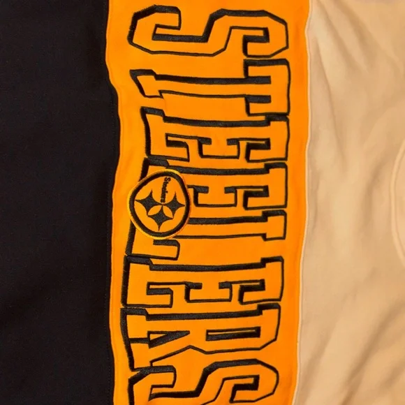 Pittsburgh Steelers Ultra Game Embroidered Crewneck Mens Large - Picture 2 of 6